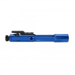 .223/5.56  Lightweight Competition Bolt Carrier Group Polished Aluminum - Blue (Made in USA) 